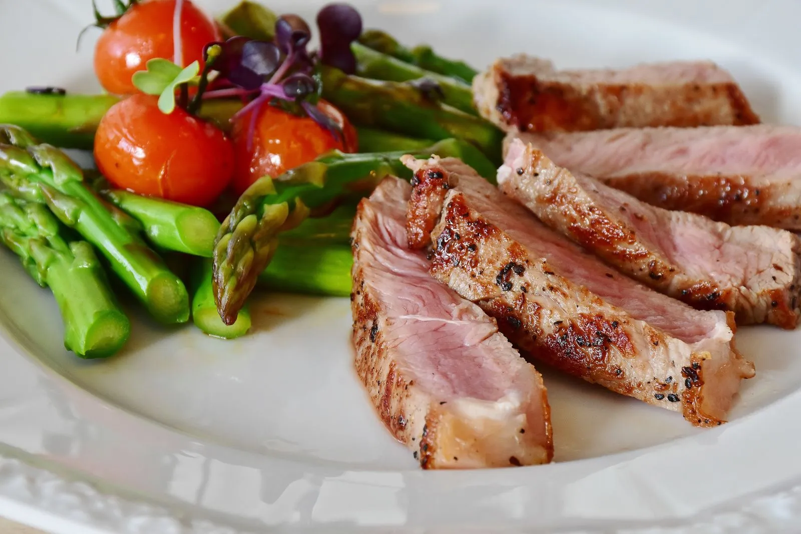 A colorful, freshly plated seasonal meal
